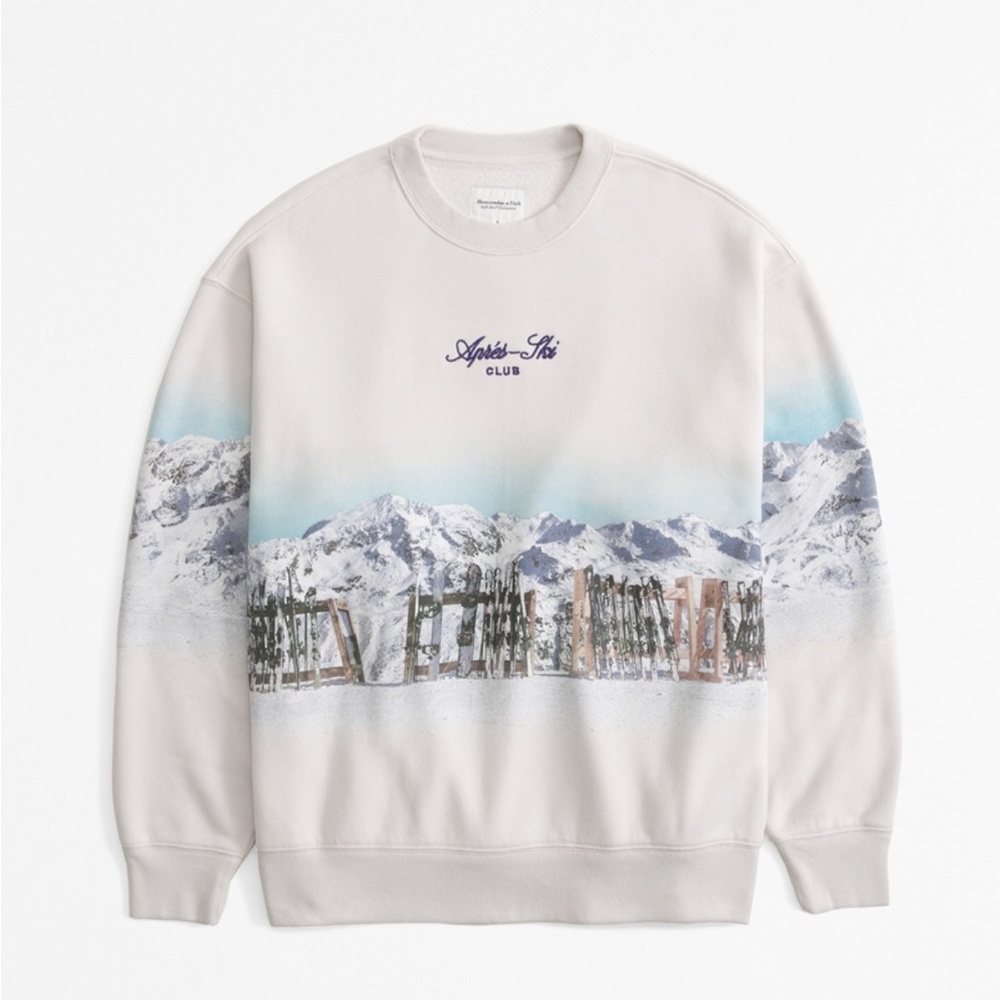 Abercrombie Ski Destination Vintage Sunday Crew